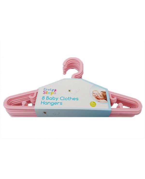 Pink Baby Clothes Hanger Pack E&A Distribution