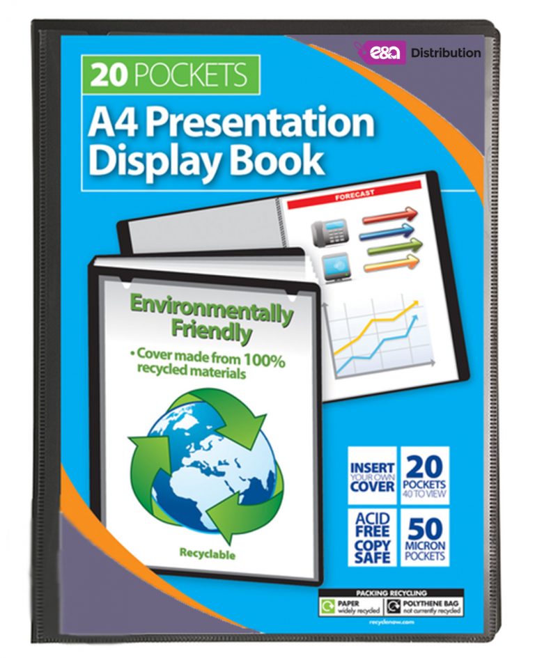 A4 Presentation Display Book E&A Distribution