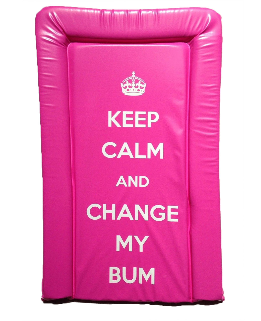 Keep Calm and Change My Bum Baby Changing Mat (Hot Pink) E&A Distribution
