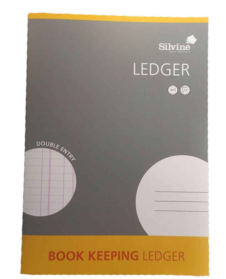 Silvine A4 Book Keeping Notebook | SV40877 | Accounts & Analysis