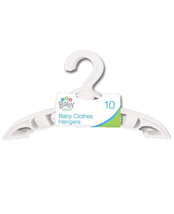 Engraved White Baby Clothes Hanger E&A Distribution