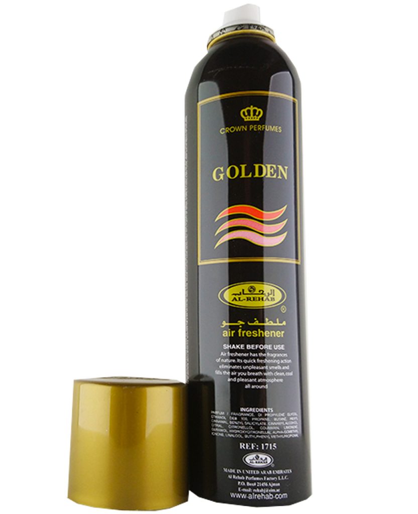 Air Freshener Golden 300ml by Al Rehab E&A Distribution