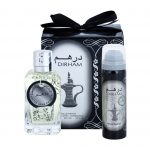 Dirham Silver Perfume Gift Set Ard Al Zaafaran 2-arabian oud perfume, arabic oudh, best arabic perfume for ladies, arabian oud perfume uk, fragrance, best arabian oud fragrance, lattafa uk