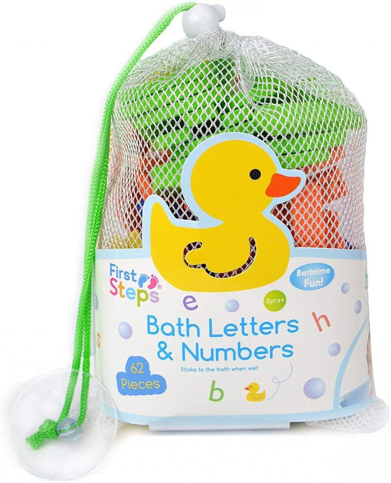 E&A Distribution Limited Baby bath foam letters numbers 62