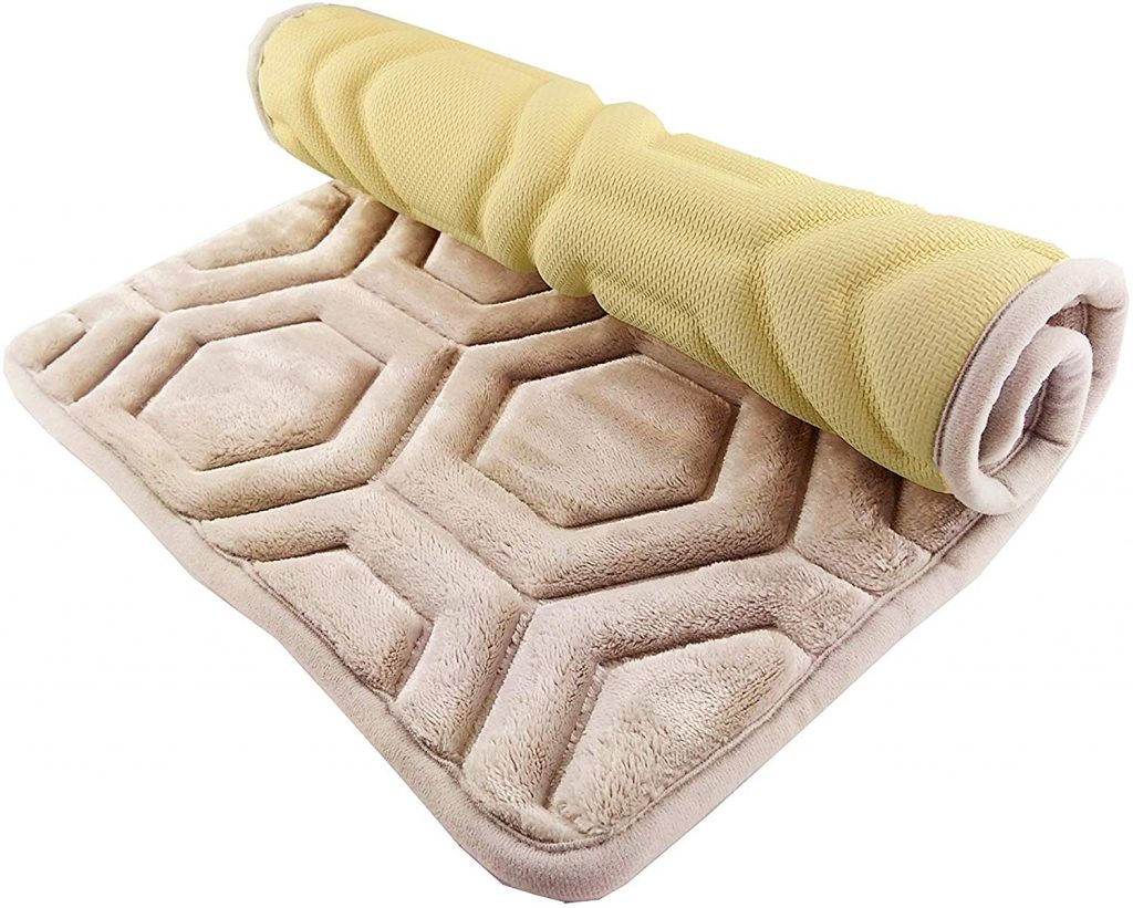 E&A Distribution Limited cream bath mat non slip 43x61cm E&A Distribution