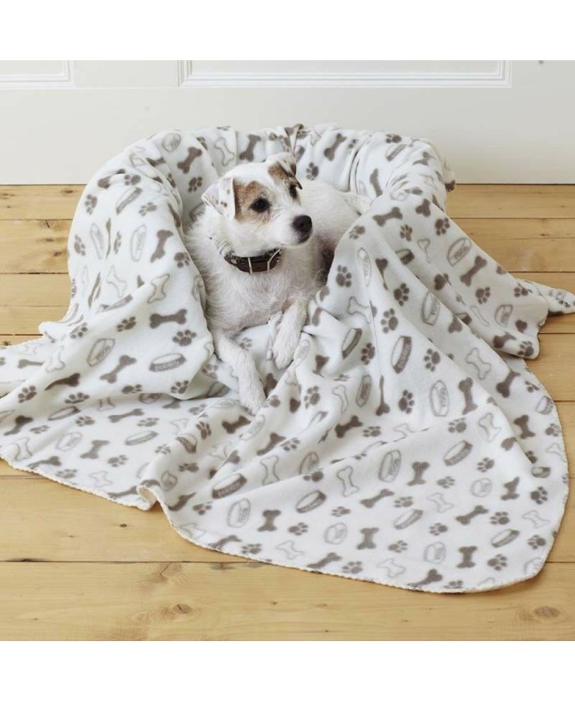 Fleece Pet Blanket by Pooch 120x120cm 2 colours E&A Distribution