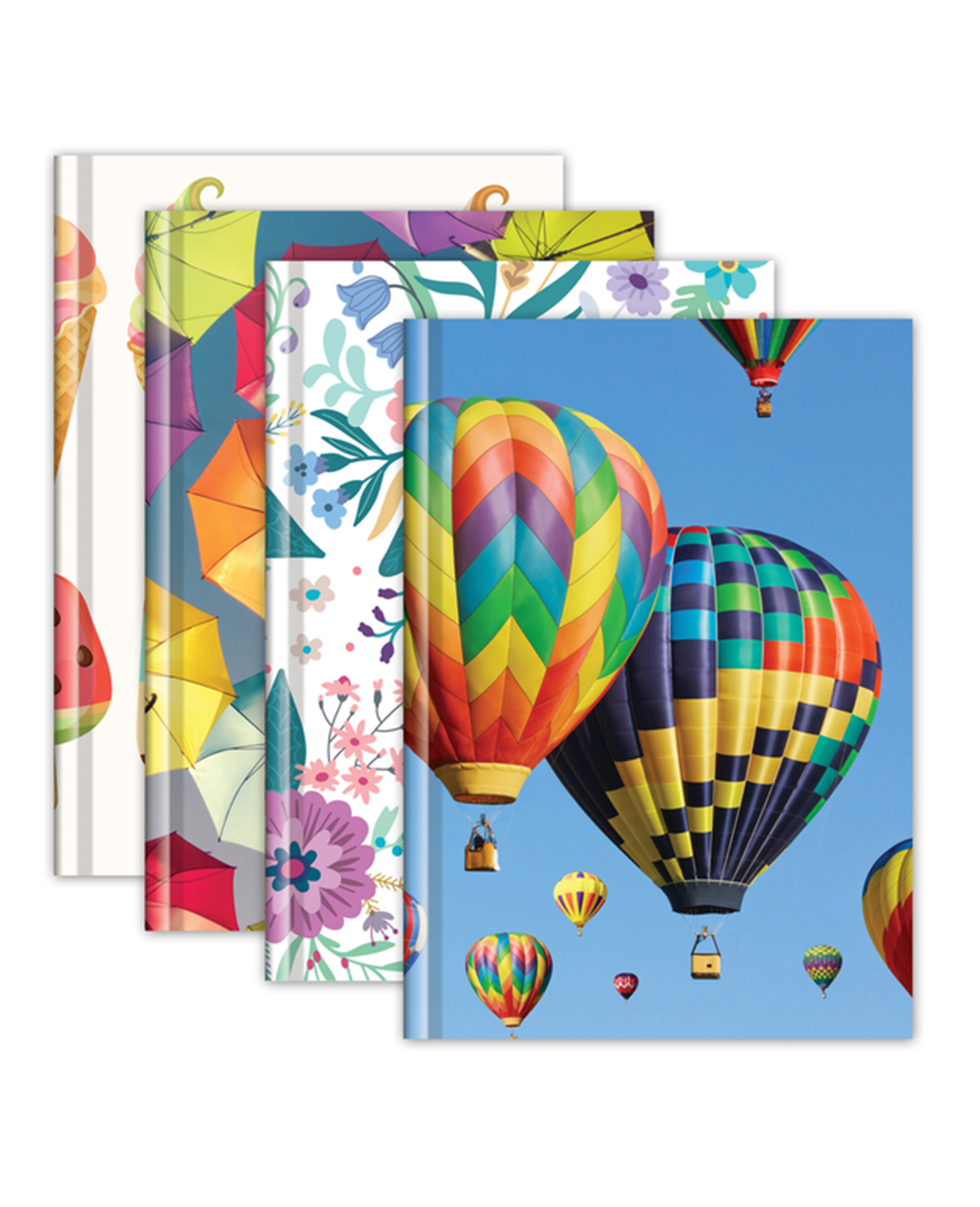 A4 A5 A6 Hardback Fashion Notebook Multipack E&A Distribution