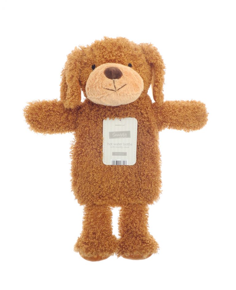 Brown Dog Animal Hot Water Bottle Novelty E&A Distribution