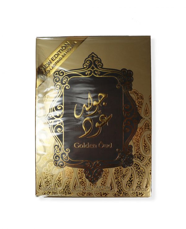 Golden Oud Asdaaf by lattafa- arabian oud perfume, arabic oudh, best arabic perfume for ladies, arabian oud perfume uk, fragrance, best arabian fragrance 3