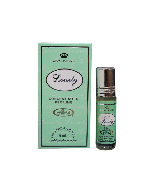 Lovely perfume oil 6ml roll on attar al rehab-al rehab concentrated perfume oil, best attar perfume oil, al-rehab crown roll on attar perfume oil, best arabic perfume oil