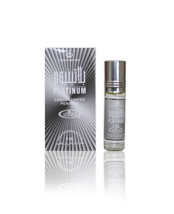 Platinum perfume oil 6ml roll on attar al rehab-al rehab concentrated perfume oil, best attar perfume oil, al-rehab crown roll on attar perfume oil, best arabic perfume oil