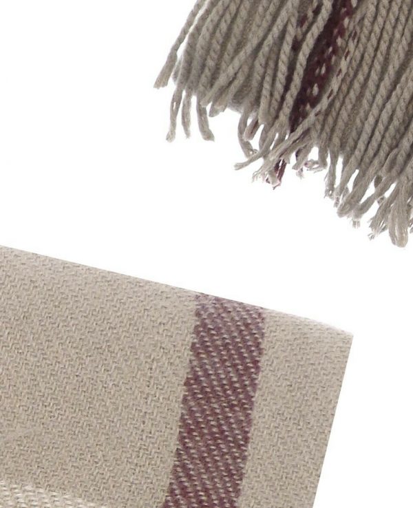 Brown Woven Throw Blanket 2-throws home decor, checked pattern throw blanket, check print fleece blanket