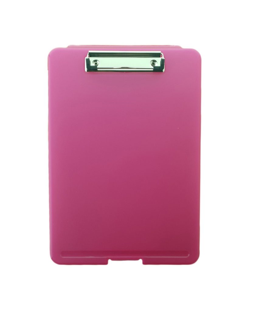 A4 Clipboard Storage Box 9 colours Boards E&A Distribution