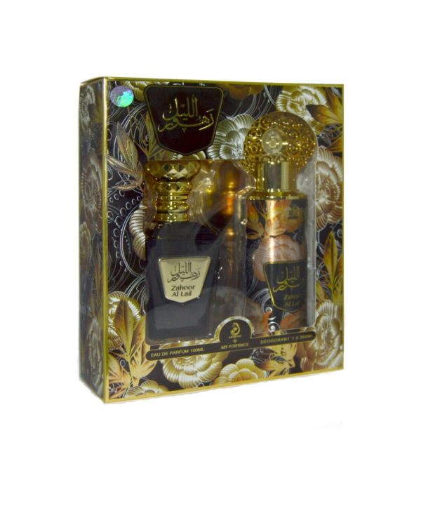 Zahoor Al Lali Perfume 100ml gift Set By My perfumes for women for men arabic perfume perfume spray perfume bottle