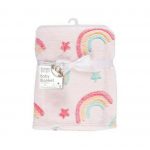 rainbow baby blanket for babies warm soft bed blanket for baby