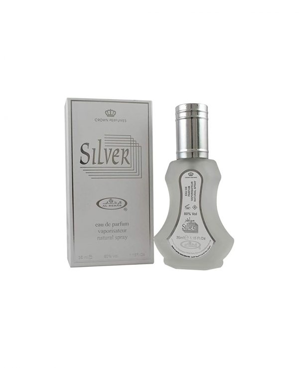 silver perfume spray by al rehab for women Arabic Arabian fragrance women perfume best arabian perfume in uk
