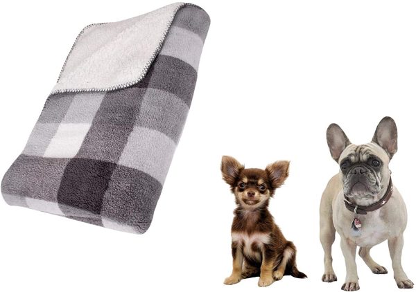 sherpa throw pet blanket
