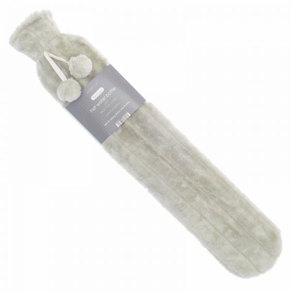 Mink Long Faux Fur Hot Water Bottle