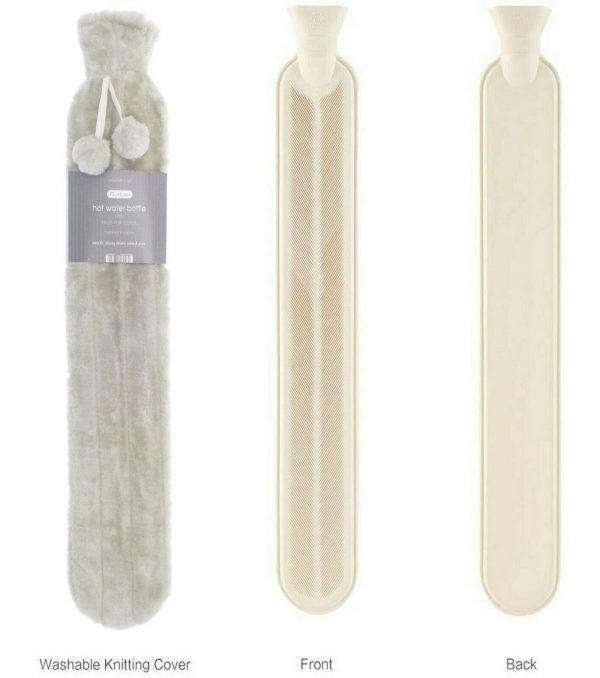 Mink Long Faux Fur Hot Water Bottle