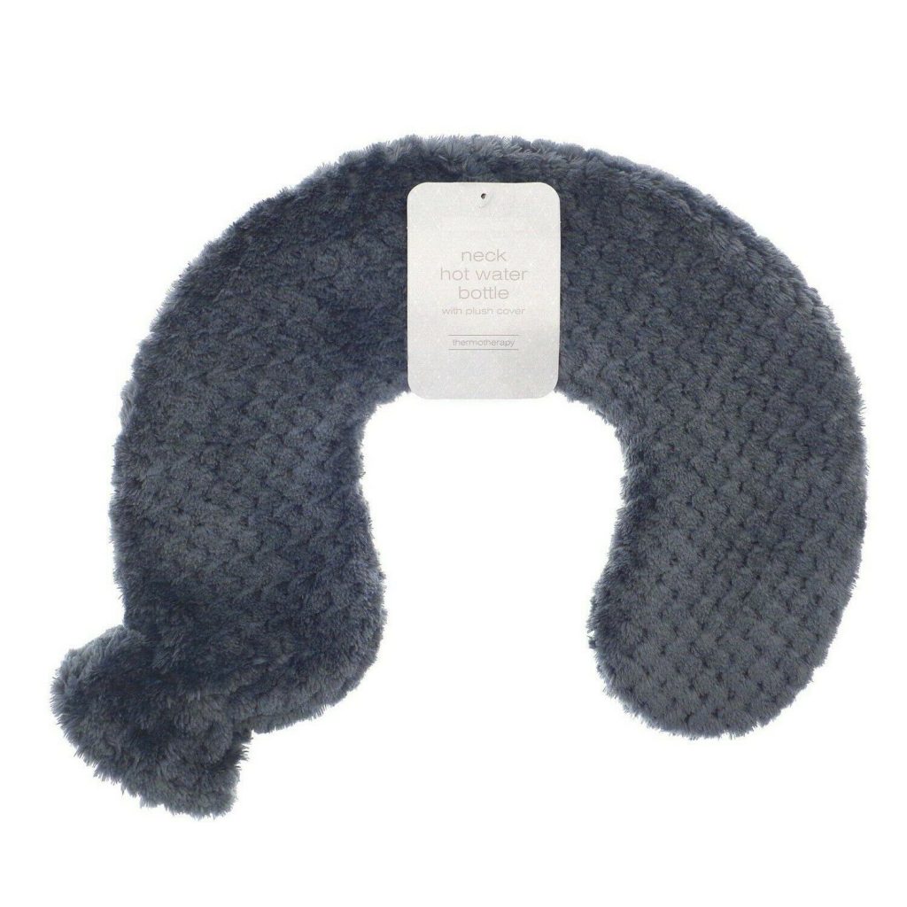 Grey Neck and Shoulder Hot water Bottle E&A Distribution