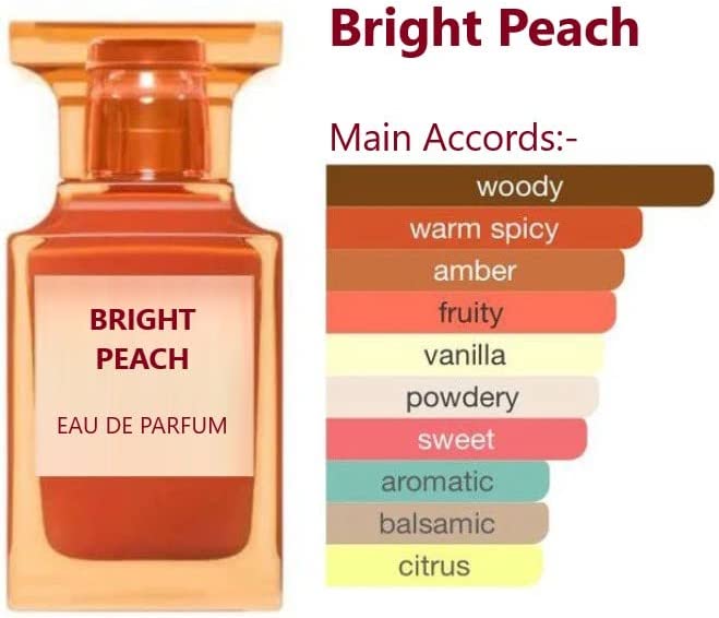 Bright Peach 80ml Eau de Parfum Perfume for Women & Men by Maison Alhambra (Inspired by