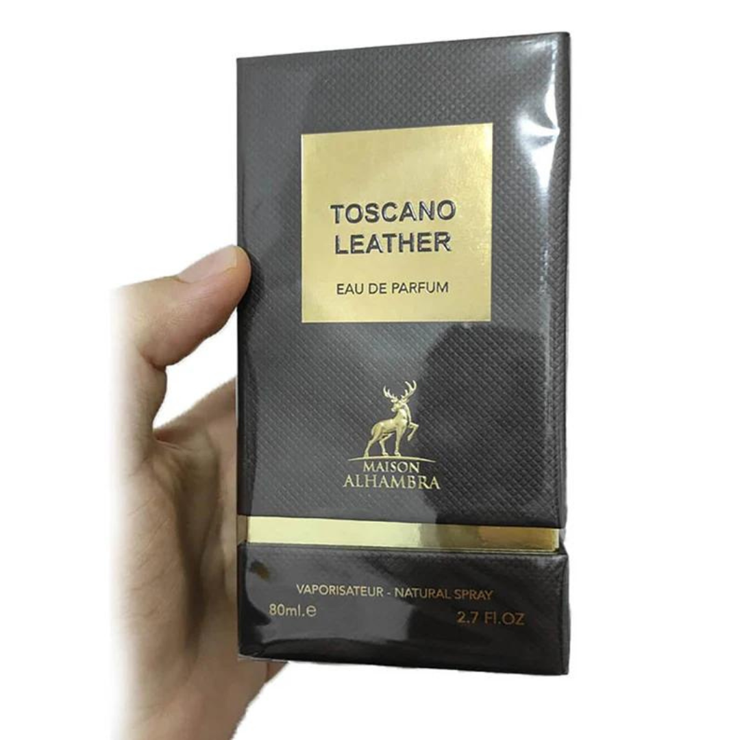 lattafa toscano leather