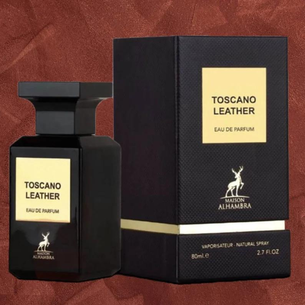 Toscano Leather 80ml Eau de Parfum Perfume for Women and Men by Maison Alhambra (Inspired by