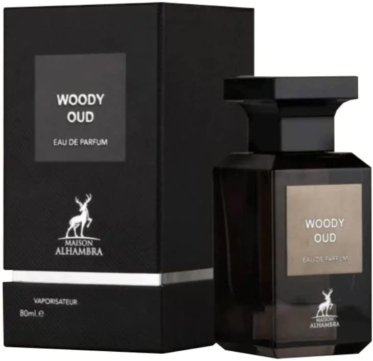 Woody Oud 80ml Eau de Parfum Perfume for Women and Men by Maison Alhambra (Inspired by Oud