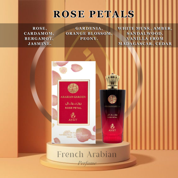 Rose Petal Eau De Parfum 100ml By Ayat Perfumes