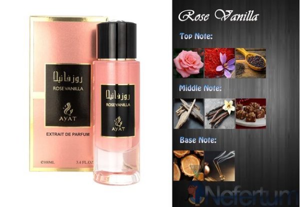 Rose Vanilla Eau De Parfum100ml