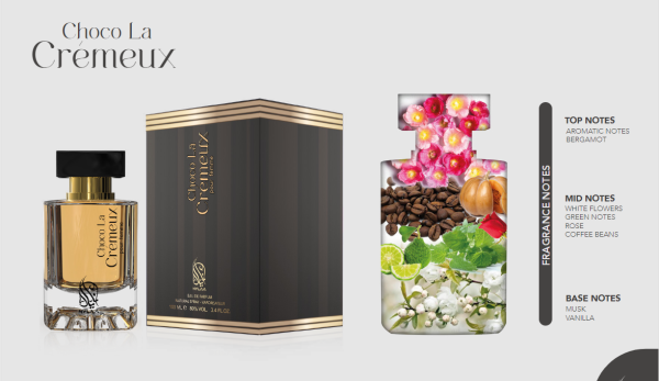 Nylaa Choco La Cremeux Perfume EDP 100ml Coffee Cream Fragrance For Her