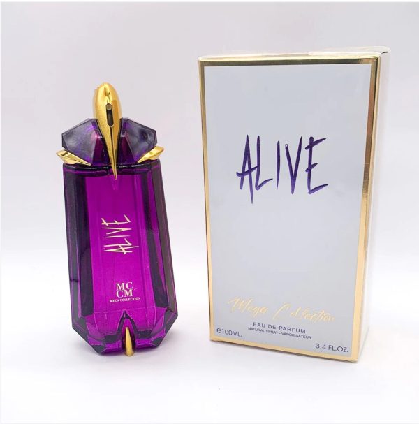 Alive Perfume EDP 100ml Floral Mystic Fragrance For Her Similar to Mugler Alien