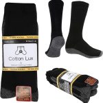 10 Pairs Mens BIG FOOT Cotton Rich Sports Work Boot Socks Size 11-14