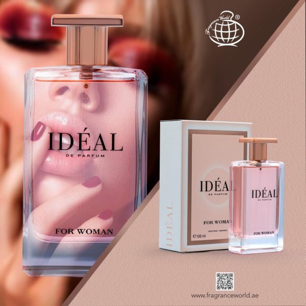 Ideal Eau De Parfum 100ml For Women Fragrance World Inspired by Idole Lancome
