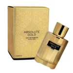 Absolute Gold Eau De Parfum 100ml by Fragrance World Inspired by Carolina Harrera Gold Myrrh