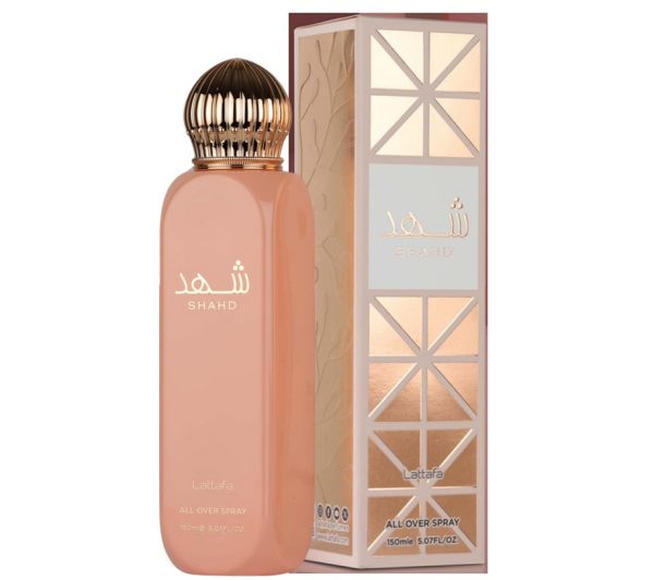 Shahd 150ml all over spray by Lattafa perfume
