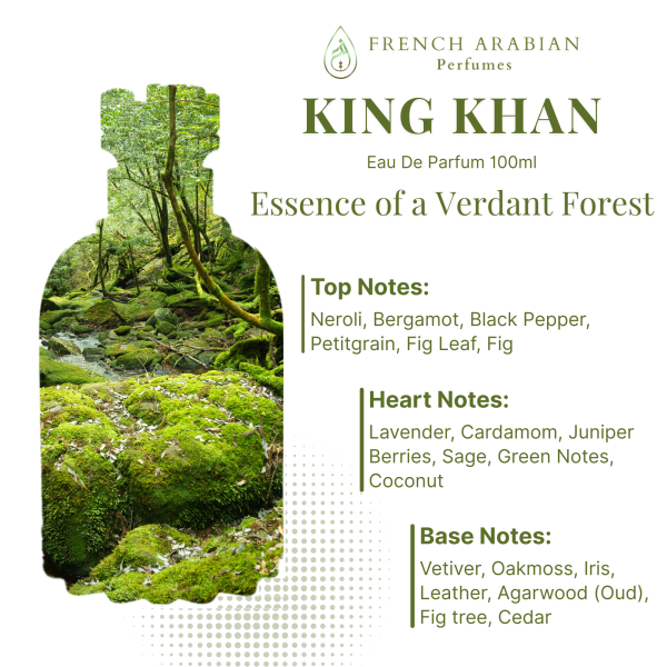 King Khan by French Arabian 100ml Eau de Parfum for Men
