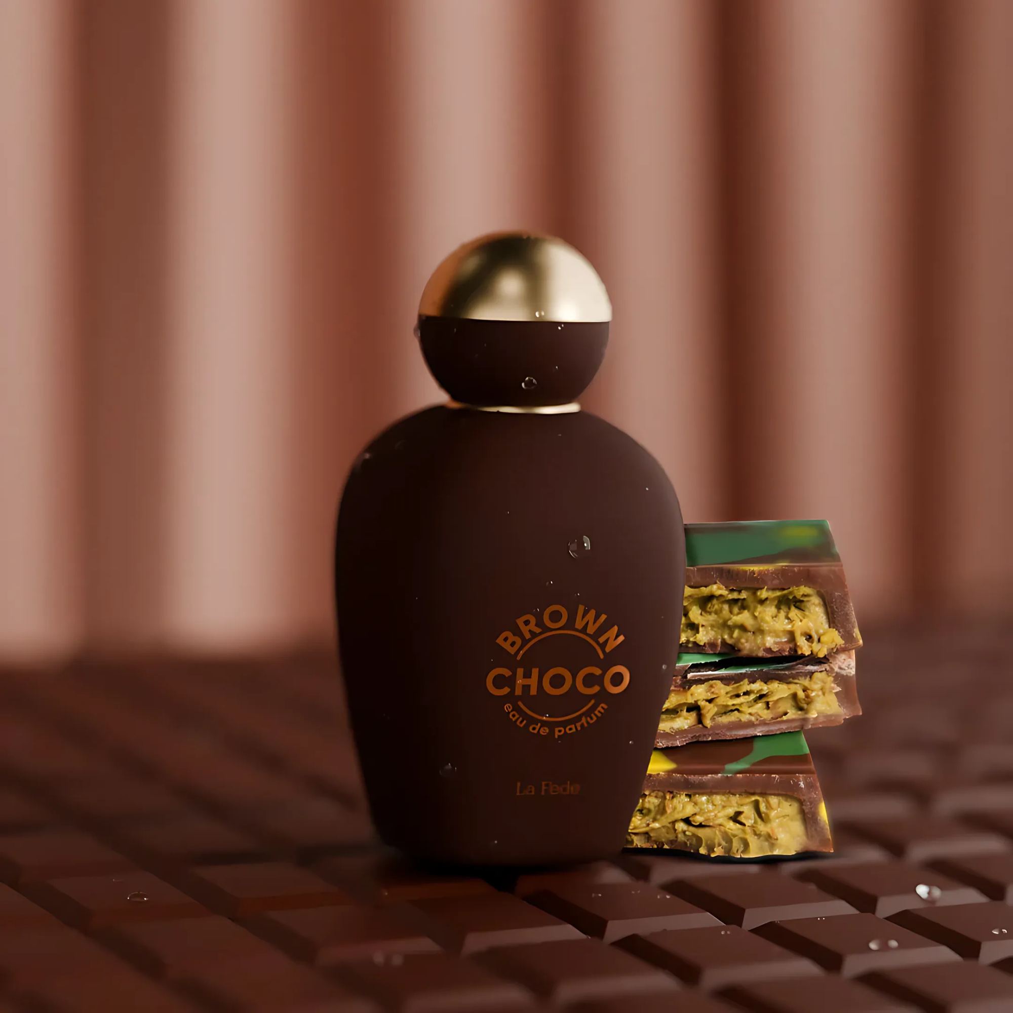 La Fede Choco Brown 100ml EDP Khadlaj for Unisex La Fede Choco Brown 100ml EDP Khadlaj for Unisex