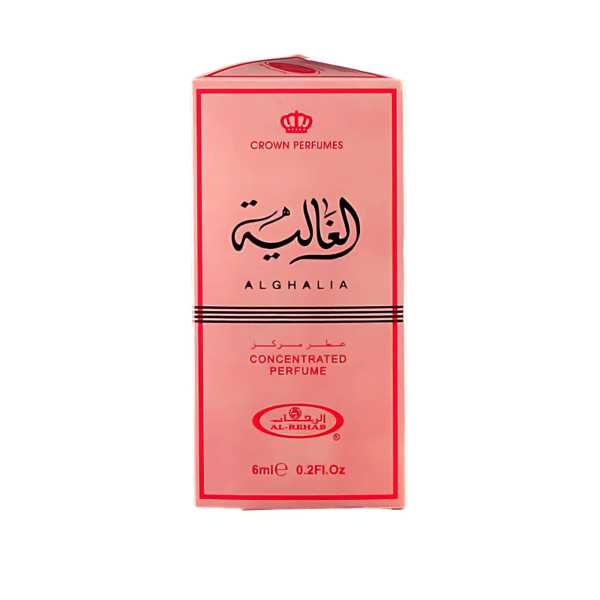 Al ghalia 6ml Roll-On Arabic Perfume Oil Al Rehab Alcohol-Free Attar