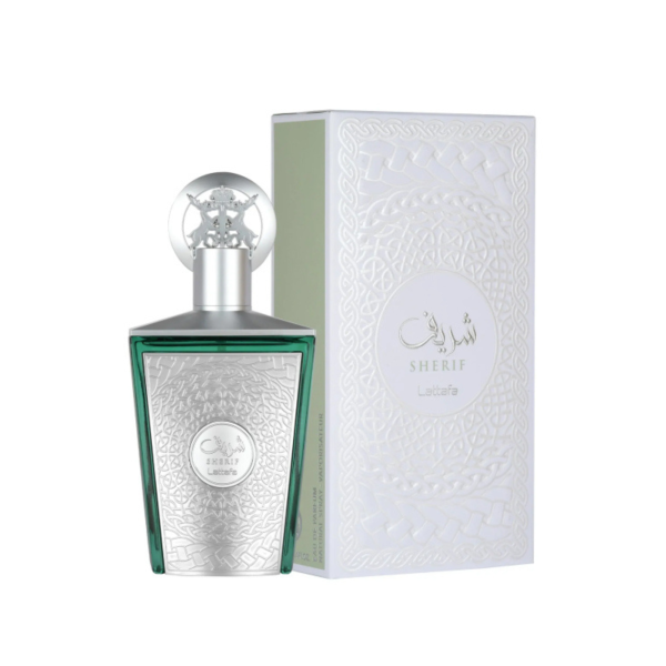 Lattafa Perfumes Sherif For Men (Box and Perfume Bottle)