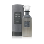Lattafa Velvet Musk Grey Bottle & Box
