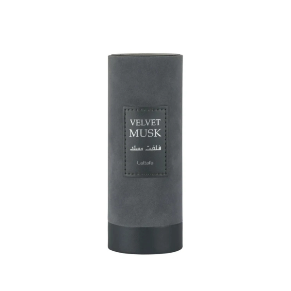Lattafa Velvet Musk Grey Box