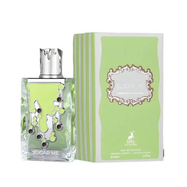 Sugar Me Pistachio Maison Alhambra Perfume & Green Box