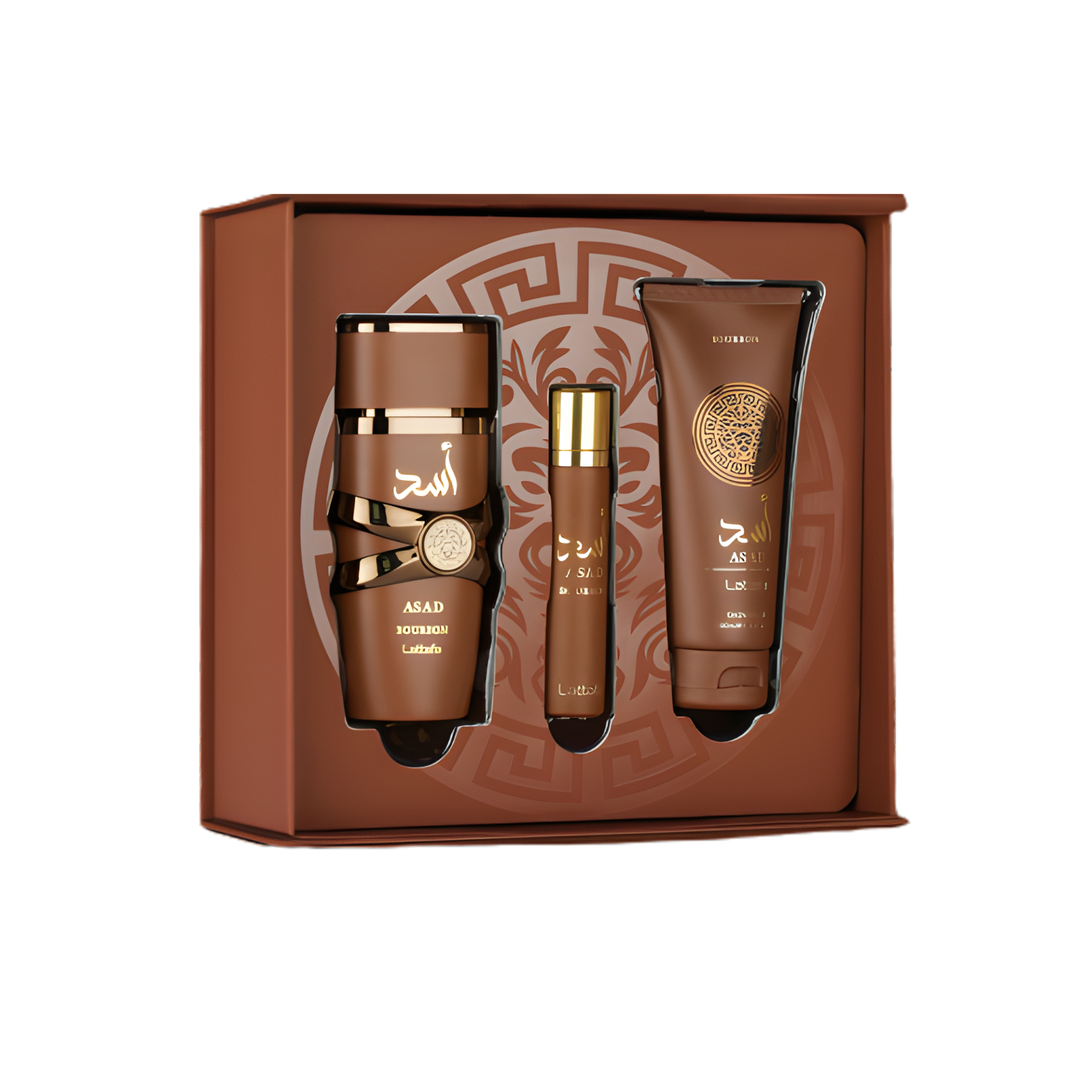 Asad Bourbon Lattafa Fragrance Giftset Asad Bourbon Lattafa Fragrance Giftset