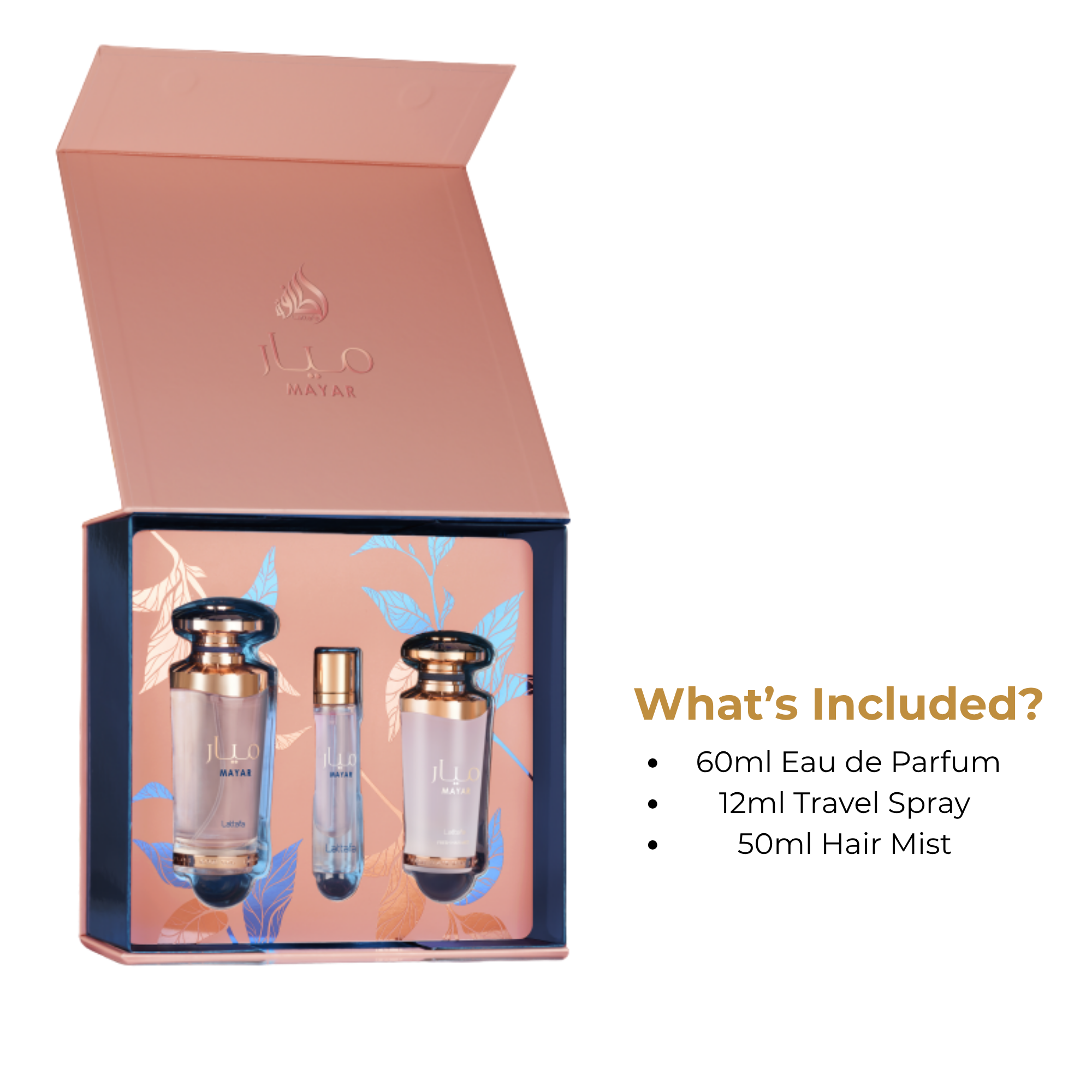 Mayar Lattafa Fragrance Giftset - What's Included Mayar Lattafa Fragrance Giftset - What's Included