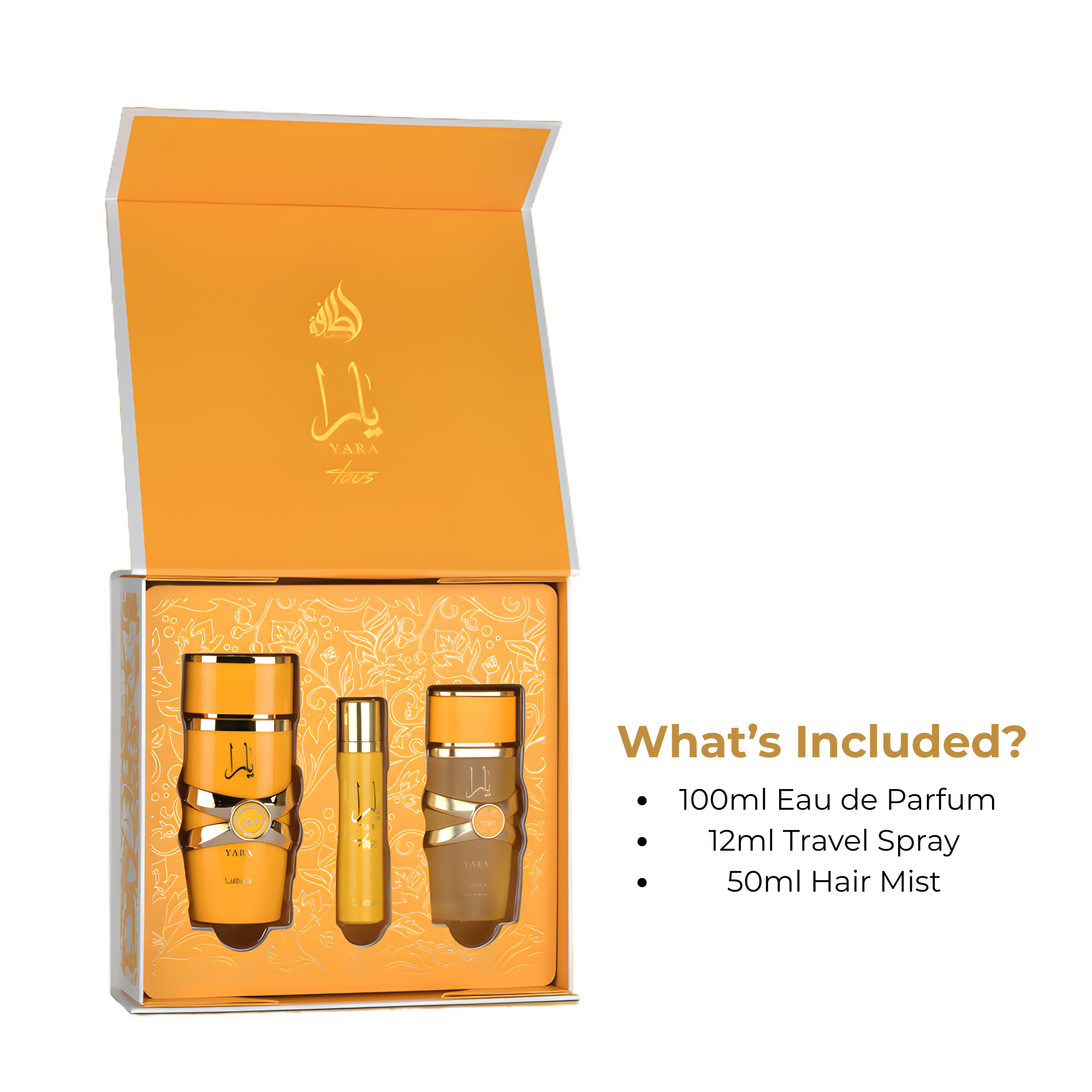 Yara Yous Lattafa Fragrance Giftset What's Included Yara Yous Lattafa Fragrance Giftset What's Included