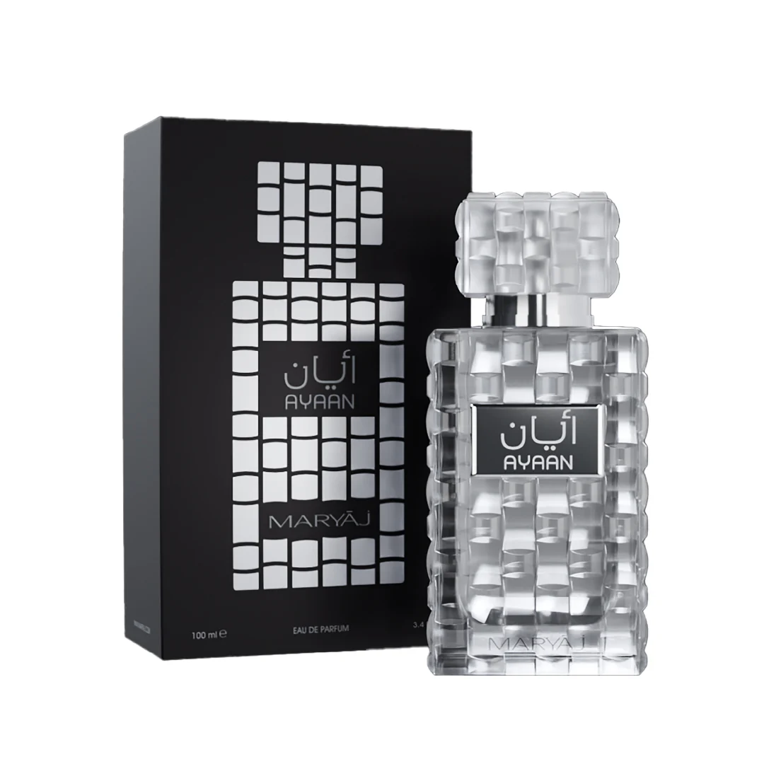 Maryaj Ayaan Fresh Pineapple Perfume For Unisex (Black, Silver Box & Perfume Bottle) Maryaj Ayaan Fresh Pineapple Perfume For Unisex (Black, Silver Box & Perfume Bottle)