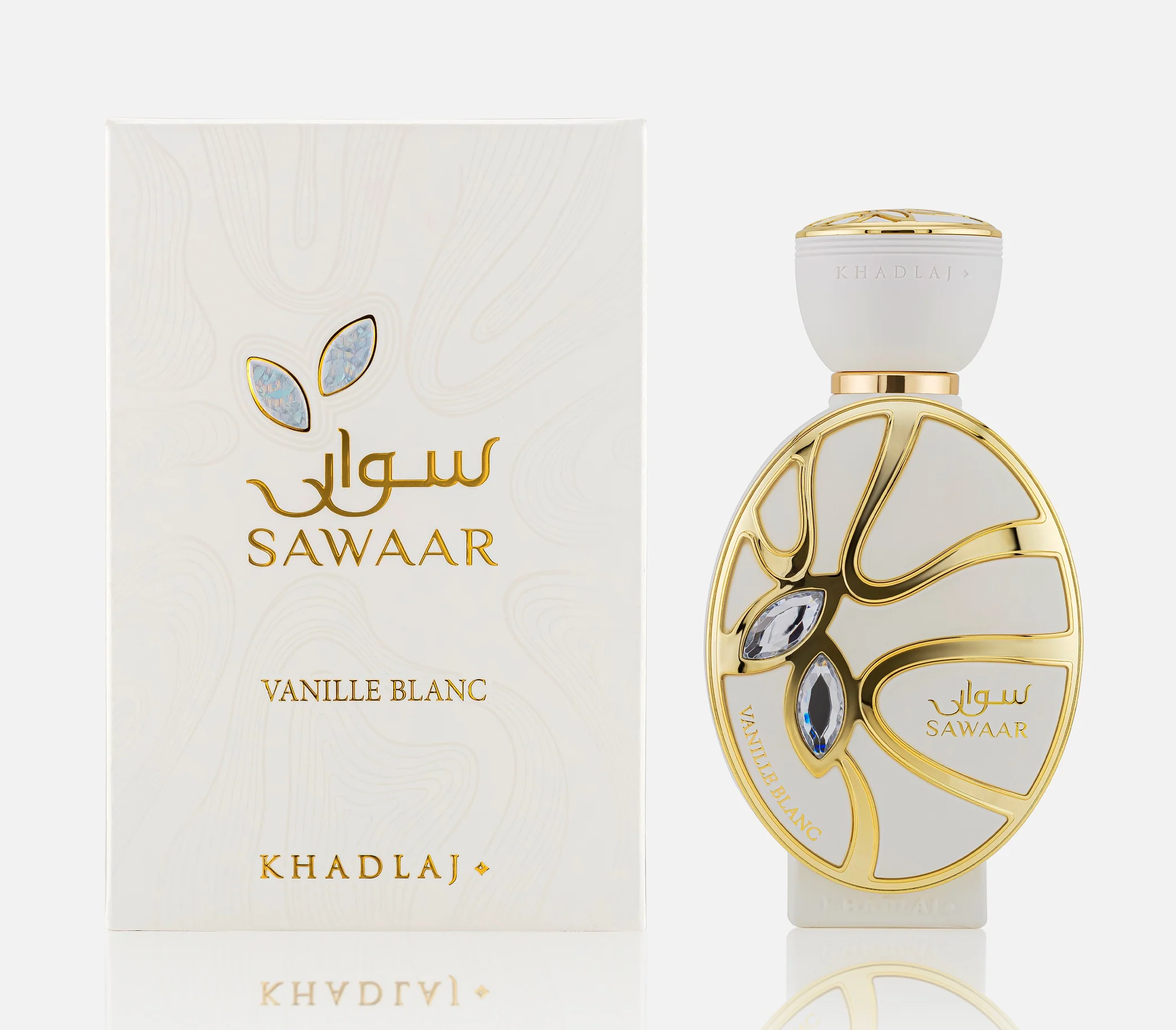 Khadlaj Sawaar Vanille Blanc (Box & Perfume) Khadlaj Sawaar Vanille Blanc (Box & Perfume)