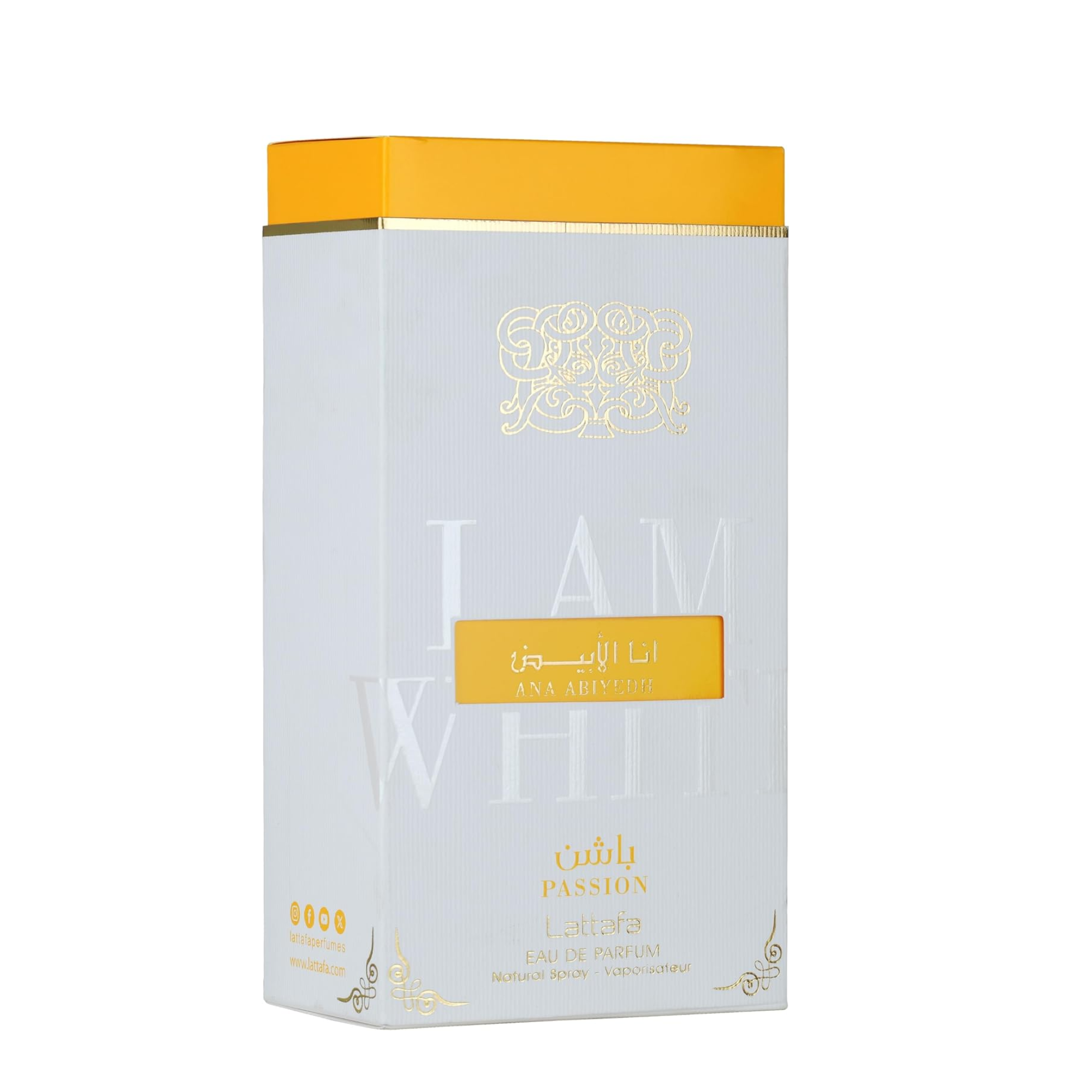 Ana Abiyedh Passion Perfume 60ML EDP Lattafa - Image 3