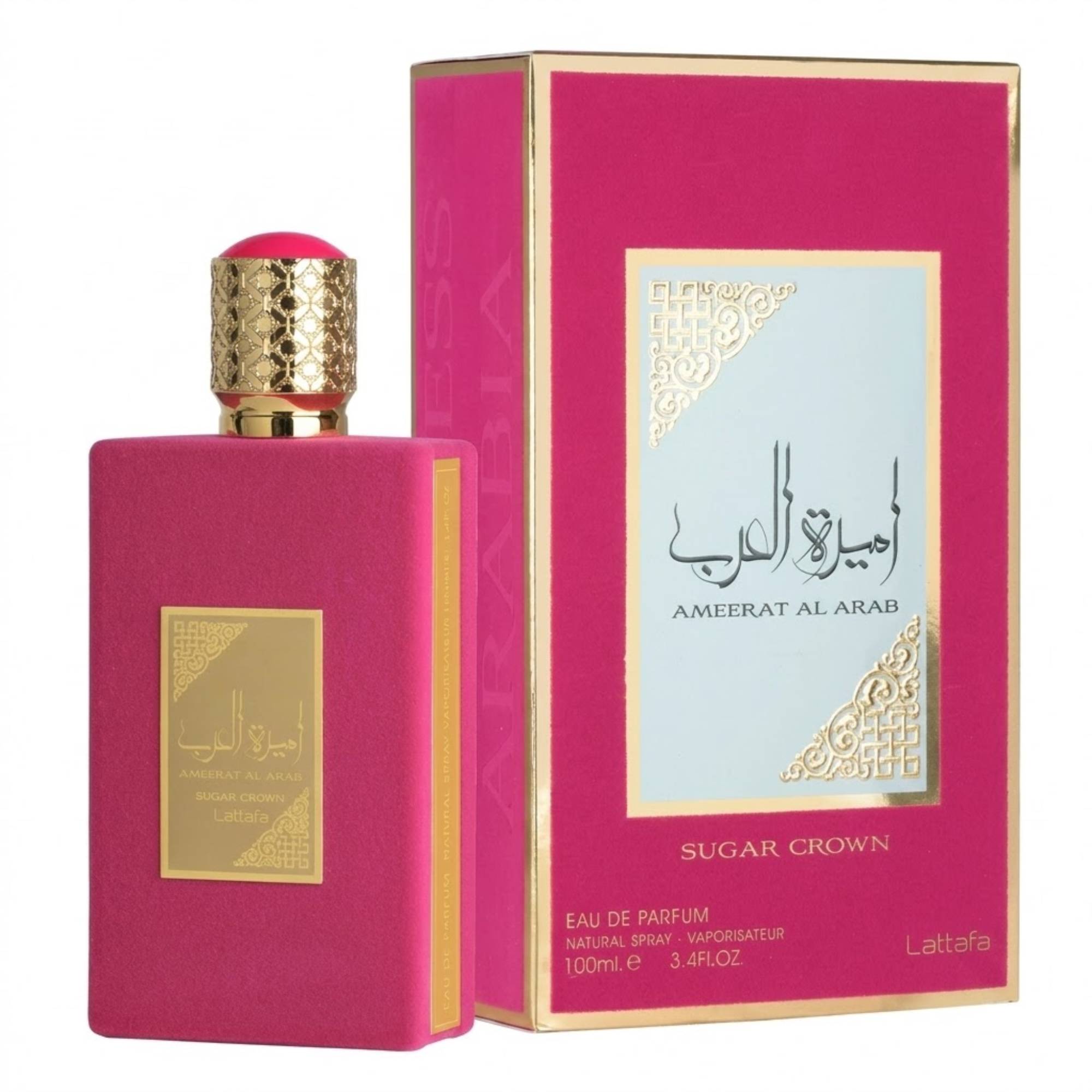 Ameerat Al Arab Sugar Crown Perfume 100ml EDP Asdaaf by Lattafa
